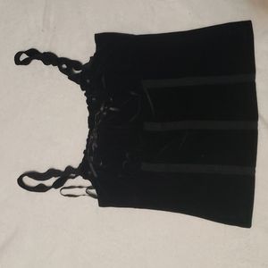 Vintage express milkmaid tank top